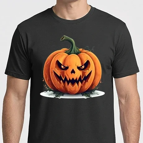 Férfi Imperial póló - Halloween tök
