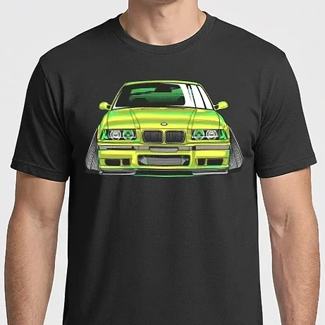 Férfi Imperial póló - BMW E36 ˝negatív dőlésszög˝