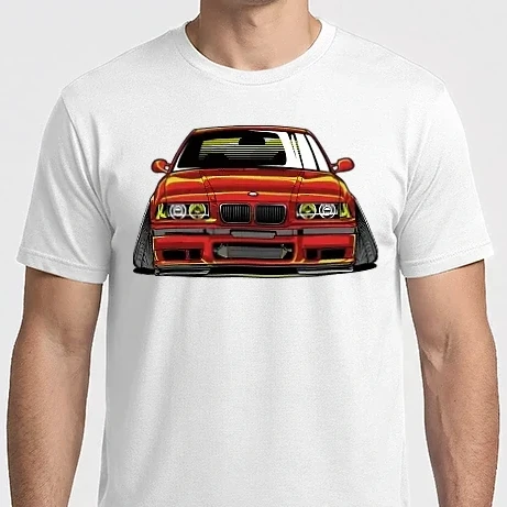 Férfi Imperial póló - BMW E36 ˝negatív dőlésszög˝