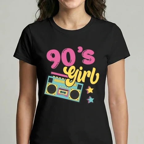 Női Imperial póló - 90's Girl