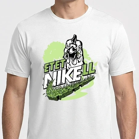 Férfi Imperial póló - EtetNikell pipi fehérre