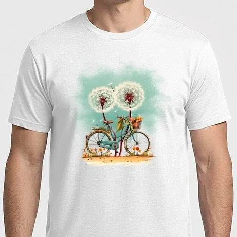 Férfi Imperial póló - Pittypang és kerékpár