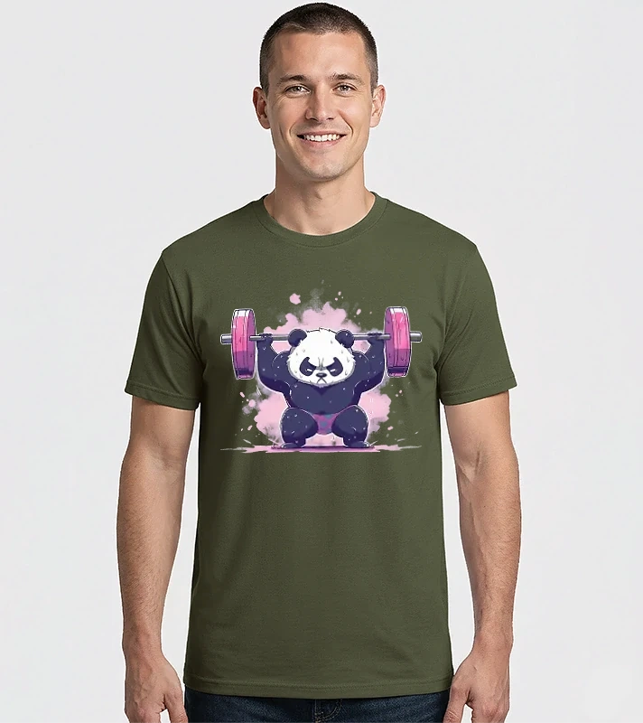 Gyúrós panda – Férfi Imperial póló