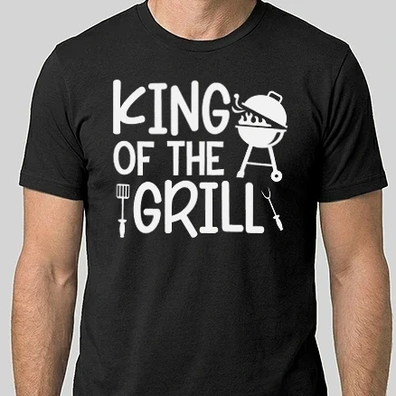Férfi Alap póló - King of the Grill