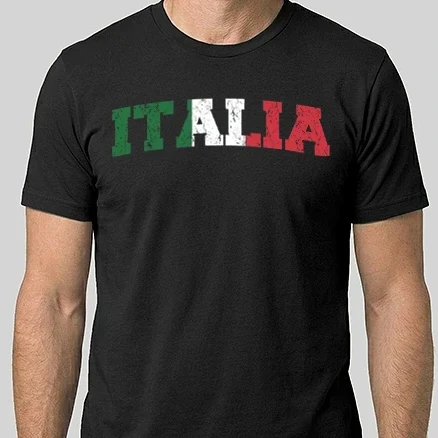 Férfi Alap póló - Italia