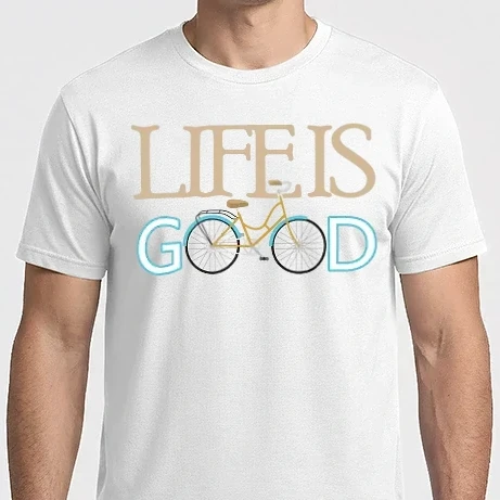 Férfi Imperial póló - Life Is Good