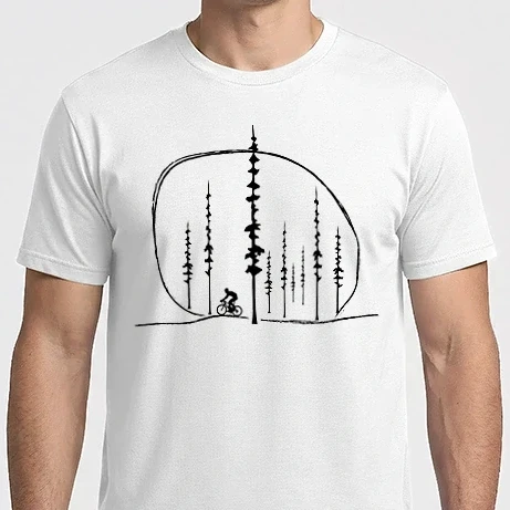 Férfi Imperial póló - Bicikli minimal