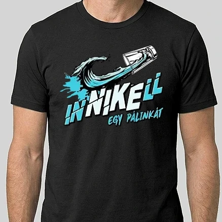 Férfi Alap póló - InNIKEll pálinkás