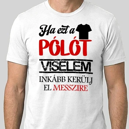 Férfi Alap póló - ezt a pólót