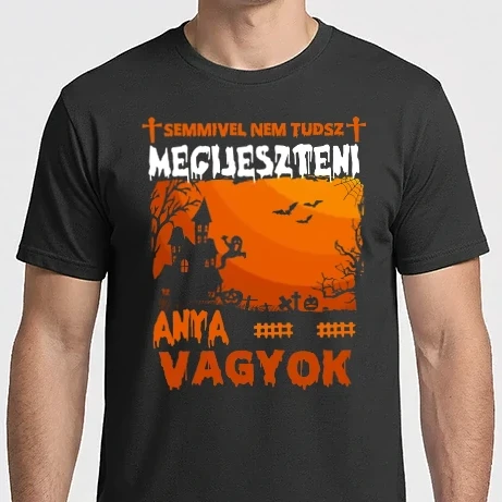 Férfi Imperial póló - Semmivel sem tudsz meglepni anya vagyok halloween