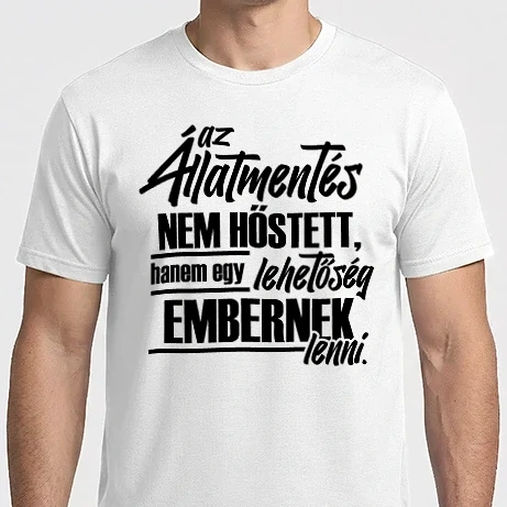 Férfi Imperial póló - Lehetőség embernek lenni