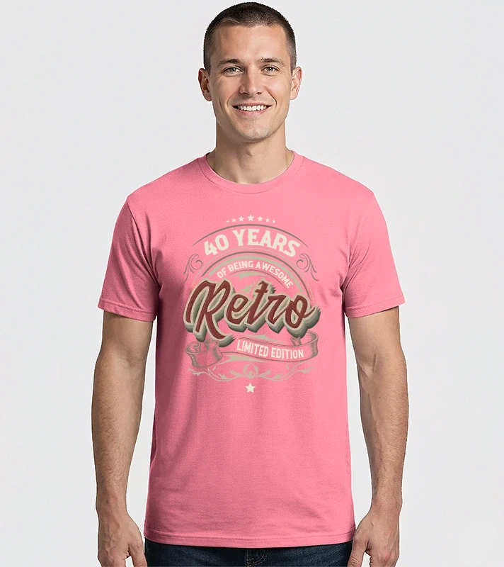 Retro 40 éves – Férfi Imperial póló