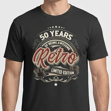 Férfi Imperial póló - Retro 50 éves