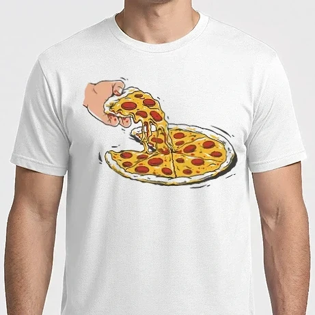 Férfi Imperial póló - Pizza