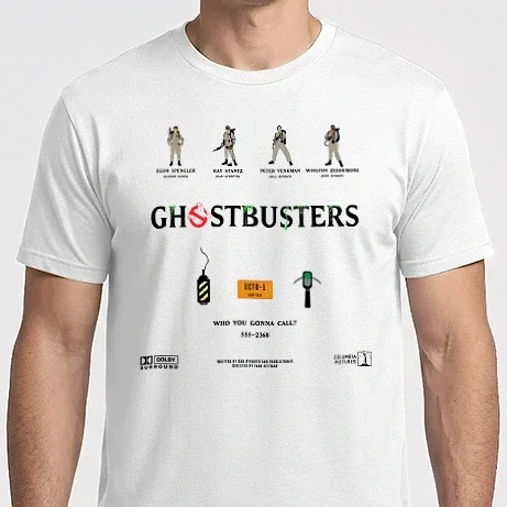 Férfi Imperial póló - Ghostbusters 1984
