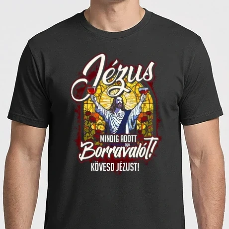 Férfi Imperial póló - Pultos Jézus
