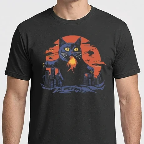Férfi Imperial póló - Catzilla