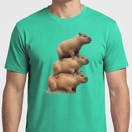 Férfi Imperial póló - Capybara kupac