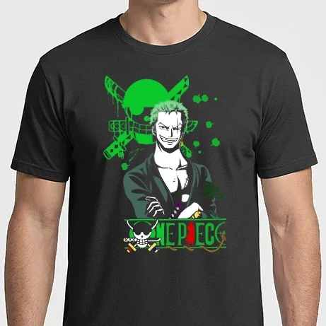 Férfi Imperial póló - One Piece - Roronoa Zoro