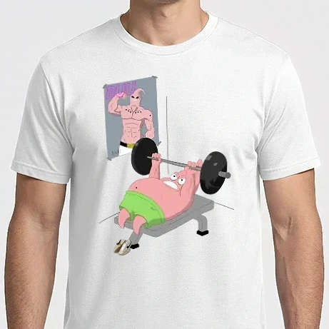 Férfi Imperial póló - Patrik GYM (Never give up)