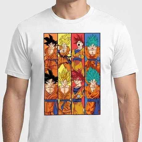 Férfi Imperial póló - Dragon Ball