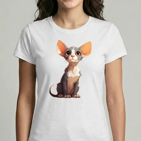 Női Imperial póló - Cornish Rex