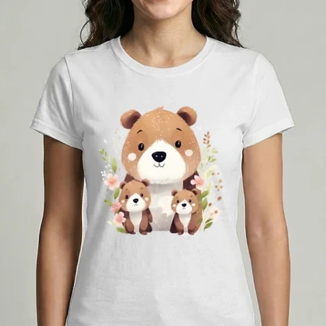 Női Imperial póló - Maci család