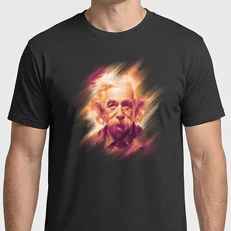 Férfi Imperial póló - Albert Einstein