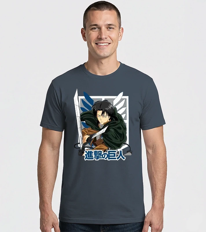 Attack on Titan - Levi – Férfi Imperial póló