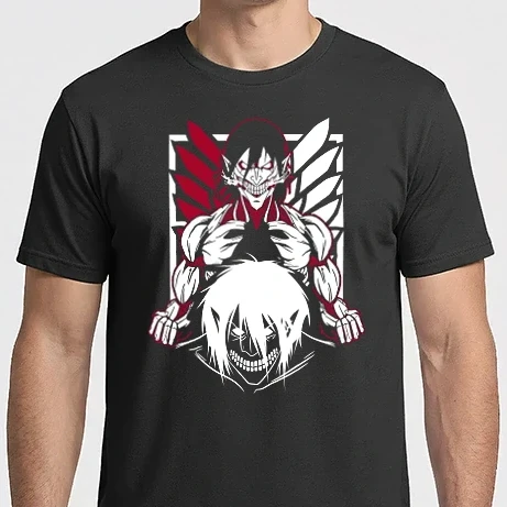 Férfi Imperial póló - Attack Titan