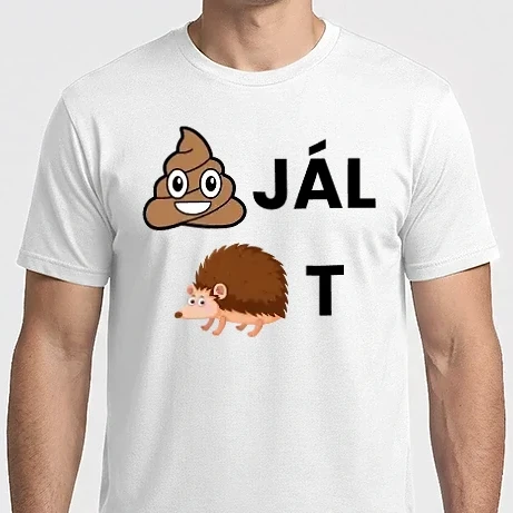 Férfi Imperial póló - Szar-jál sün-t