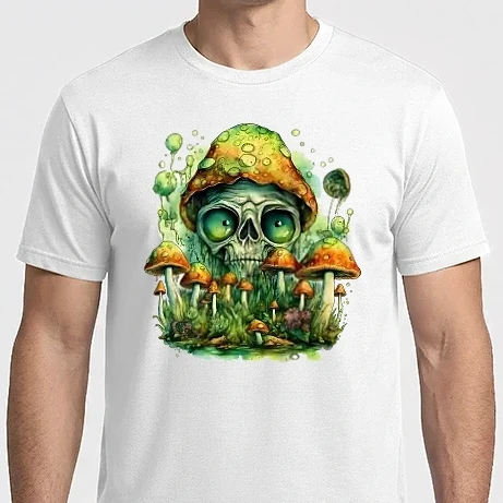 Férfi Imperial póló - Alien gomba