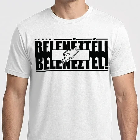 Férfi Imperial póló - Rejtett üzenet Hoppá belenéztél