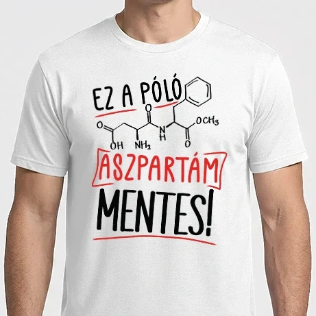 Férfi Imperial póló - Aszpartám mentes doodle