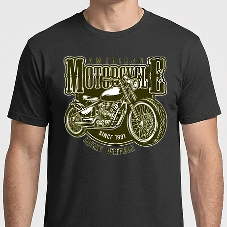 Férfi Imperial póló - Motorcycle 