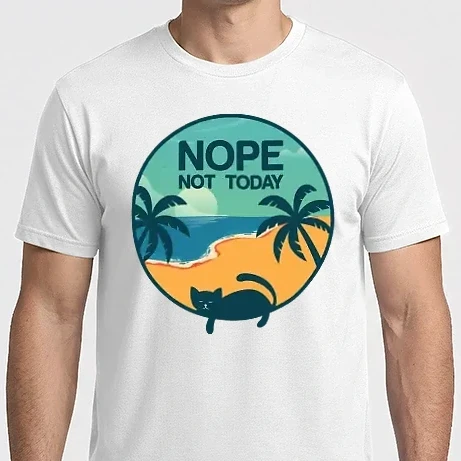 Férfi Imperial póló - Nope Not Today