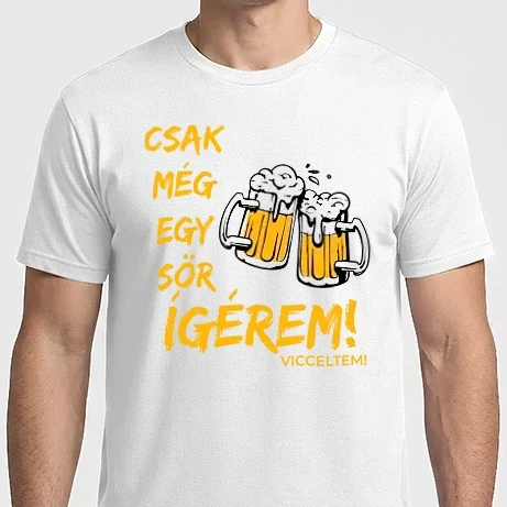 Férfi Imperial póló - Csak még egy sör