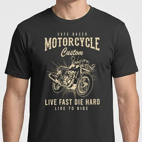 Férfi Imperial póló - cafe racer