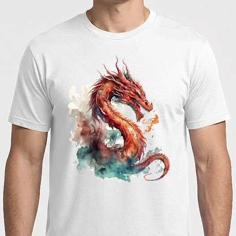 Férfi Imperial póló - sárkány