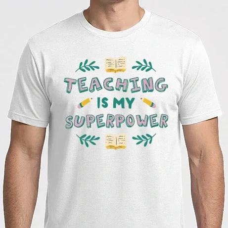 Férfi Imperial póló - Teaching is my superpower