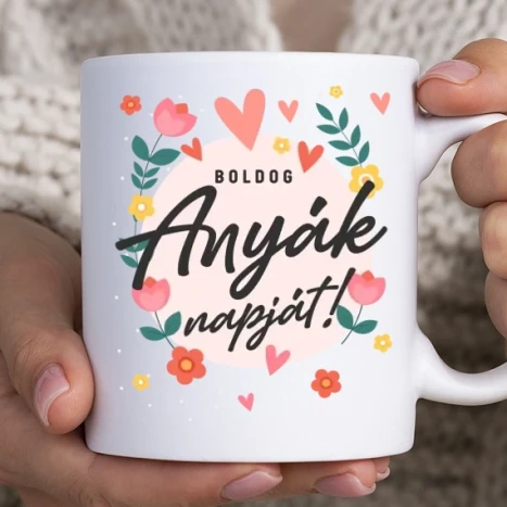 Fehér bögre - Boldog Anyák napját