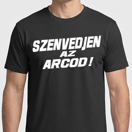 Férfi Imperial póló - Szenvedjen az Arcod !