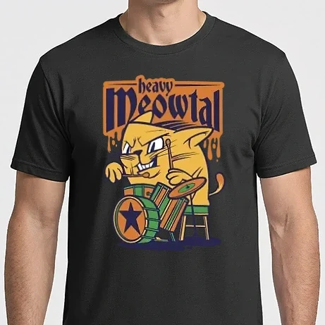 Férfi Imperial póló - Heavy Meowtal