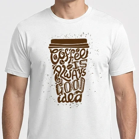 Férfi Imperial póló - Coffee is always good
