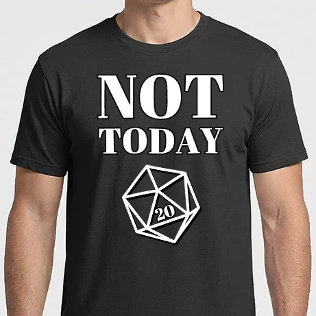 Férfi Imperial póló - NOT TODAY