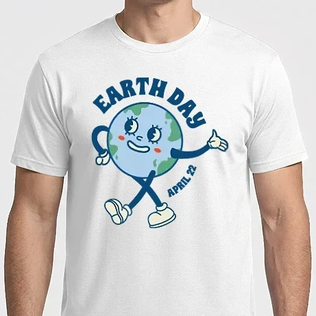 Férfi Imperial póló - Earth Day