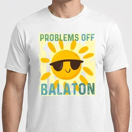 Férfi Imperial póló - problems off balaton, napszemüveges napocska