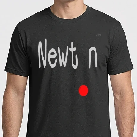 Férfi Imperial póló - Newtons's apple