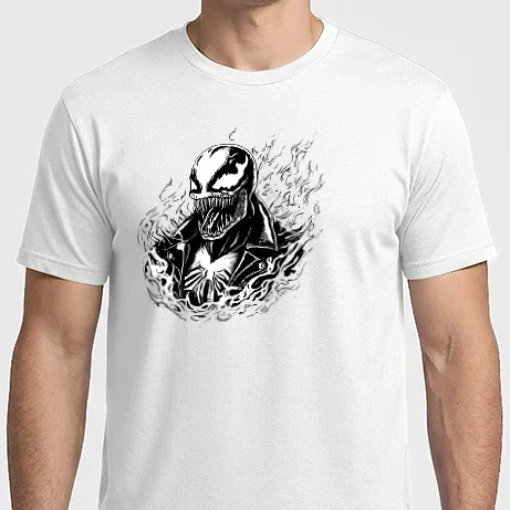 Férfi Imperial póló - Venom_as_GhostRider