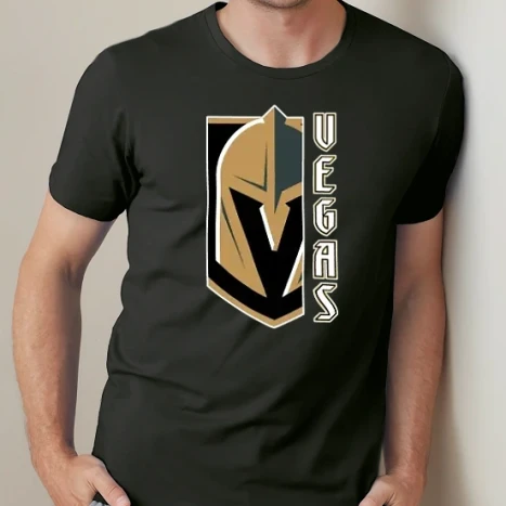 Férfi prémium fit kerek nyakú póló - Vegas Golden Knights
